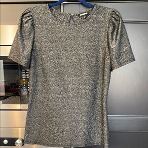 🌹🌹🌹Express Metallic Black Top